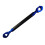 Kohlefaser-Motorrad-Lenkerstabilisator,-Blau 1