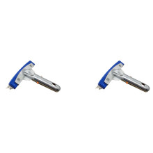 2st 5.5 Inch Roestvrijstalen Zwembadreiniger Borstel voor Spa Vijver Vloer Muur Reinigingsapparatuur Tool