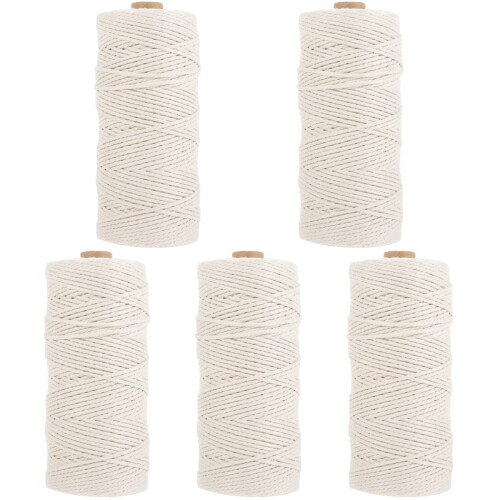 5Rouleaux Ficelle Coton Sausage Pour