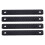 4Pcs Light Weight Nylon Rails Panel Handguard-A 12cm Black 1