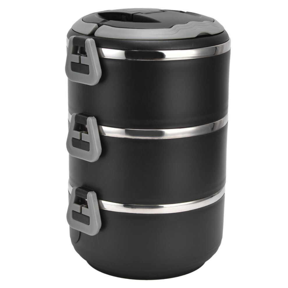 Three Layer Stackable Lunch Container