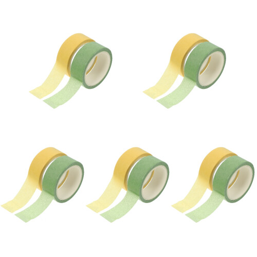 10Rolls Multi-Purpose Washi Tape Assorted Color Scrapbook DIY Stickers