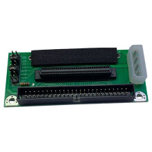 Scsi Sca 80Pin auf 68Pin auf 50Pin Ide Festplattenadapter Konverterkarte Platine