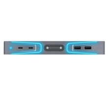 Leichter 27-W-Schnelllade-USB-Hub für  Model 3  Model Y 2021-2023 mit Aperture Intelligent Docking Station