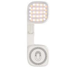 Multifunctionele Magnetische Selfie-Spiegel voor Mobiele Telefoons, -Invullicht, 3 Kleurtemperatuurstanden, Draagbaar Zaklampje