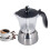 Clear Top Stovetop Coffee Brewer 6 Cup 12