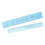 2 Piece Pottery Tool Ceramic Ruler Plastic Measuring Device For 1