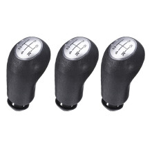 3X 5-Speed Mt Gear Shift Knob Shifter Lever Stick for  Clio Iii 05-09 Megane Ii 02-08 Scenic Ii 03-06