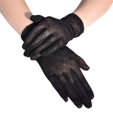 Wedding Black Gloves Christmas Concert Operas Party-Black