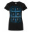 Game of Thrones (Medium) Game of Thrones Short Sleeved T-Shirt (Womens Black) 1