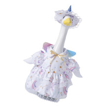 Verspieltes Gänsekleid Gänsekleidung für Stofftier-Weiße Flügel1