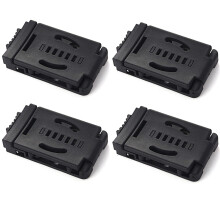 24PCS Travel Buckle Large Tek Lok Belt Clip Loop for Knife Kydex Sheath/Holster with Hardware, Special for DIY