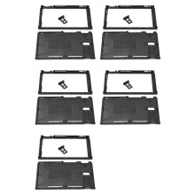 5X Replacement Shell for Top Bottom Shell Game Card Tray for Nintedo