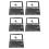 5X Replacement Shell for   Top Bottom Shell Game Card Tray for Nintedo 1