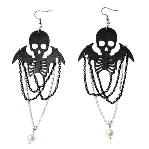 Boucles d'oreilles élégantes en toile d'araignée,-Section 3