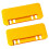 Ergonomic Beekeeping Tool Plastic Honeycombs Frame-Yellow 1