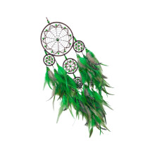 Large Dream Catcher Wall Decors Colorful Beads And-Green