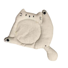 Grappige stretching katten onderzetters stoffen materialen