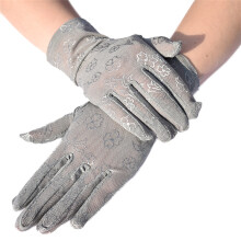 Elegante handschoenen Kanten lange vingers Coole-Grijs
