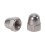 M6 Thread Dia Dome  304 Stainless Steel Cap Acorn Hex Nuts 60Pcs 6