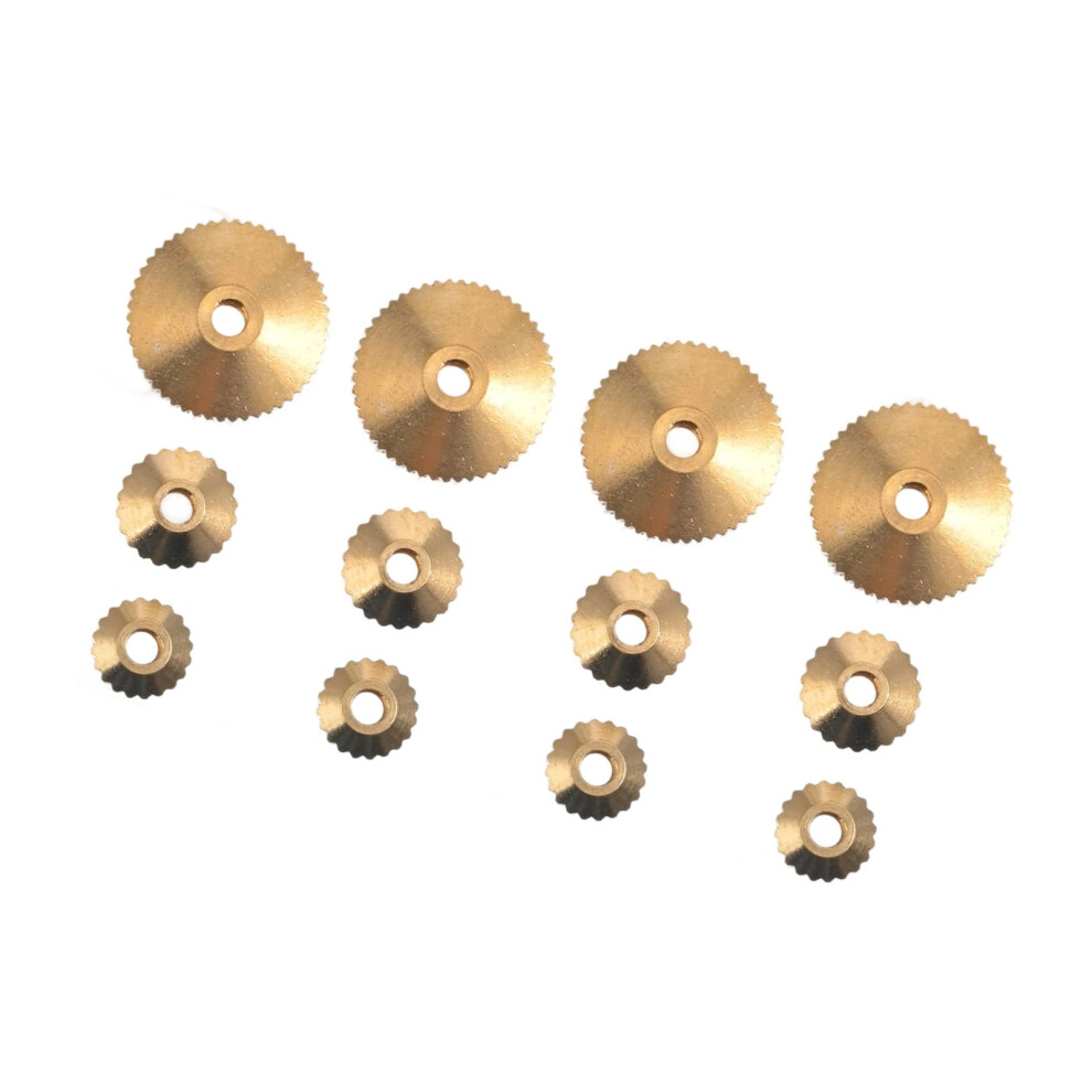 12Pcs Copper Clock Hand Nut With Knurled Edges 5Mm, 6Mm, 10Mm 7751001550089