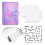 A6 PU Leather Budget Binder Aurora Design 6