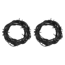 Vervalsingen Verroeste Prikkeldraad Decoraties-Zwart 2
