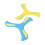 Easy Safe Boomerang Set for Young Throwers 18