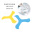 Easy Safe Boomerang Set for Young Throwers 20