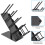 Metal Cup Stand With Stackable Design For Storing Mugs Tea Bags 4