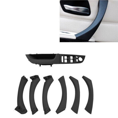 Car Front Left Window  Panel Cover Interior Door Pull Handle for  3 Series E90 LHD 2