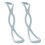 Rubber 8 Shape Exercise Strap Workout Band Rubber Texture-Blue 1
