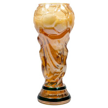 Kubek do Piwa w Kształcie Trofeum Piłkarskiego, Sportowy Kubek na Imprezę w Barze lub Pubie, do Domu, do Baru lub Pubu