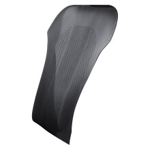 Leather Car Seat Backrest With Airflows Holes Ventilation-Black
