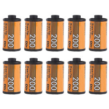 10pcs 200 35mm Film 36 Exposure Roll,Negative Film for LOMO Camera,Compatible with M35 M38 H35 Cameras,Color Print Film