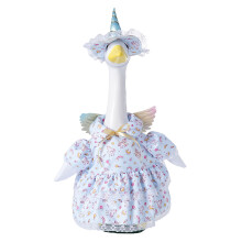 Adorable Geese Dress Geese Costume For Plushie Toy-Blue wings1