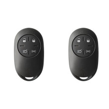 2X New 4 Buttons Case Remote Car Key Fob Shell Cover Replacement for 500 500e 500X 2023 2024 2025