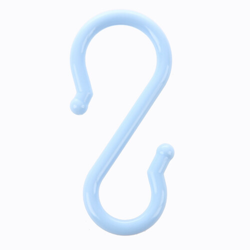 Maya  Plastic Punch Cup Bowl S Shaped Hooks 8 Pcs 2