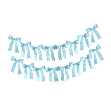 Beautiful Efficient Fabric Bowknot Decorations For Various-Blue
