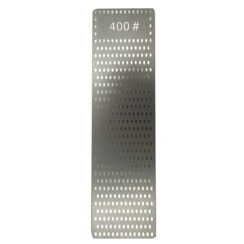 Dual Grit 400 Ice Skate Blade Sharpener - Universal Skate Sharpening Tool