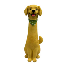 Handcrafted Wacky Dog Vases Whimsical Resin-golden retrievers