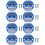 8X RTD PT100 Temperature Transmitter DC24V Minus 50 - 100 Degree Output 0-10V 2