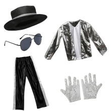 5 Stuks Dance Star Kostuum 80s 90s Podiumoutfits voor-810 L
