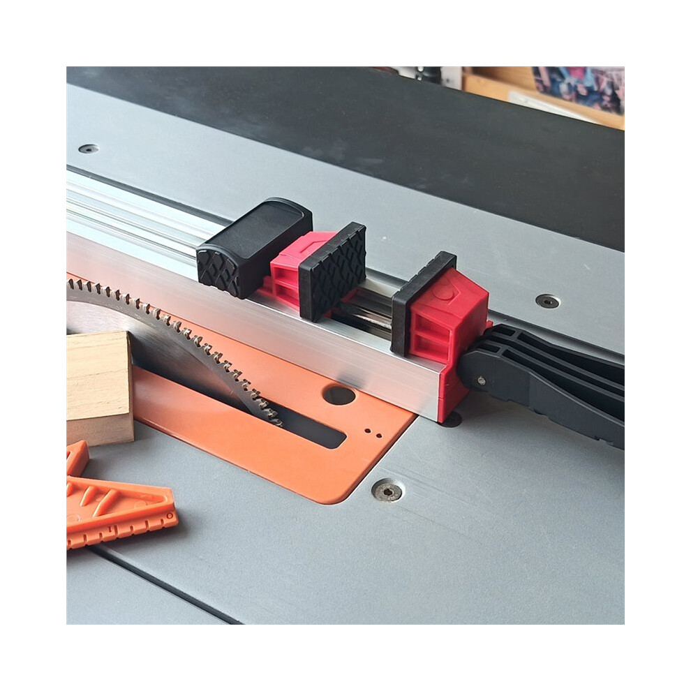 40Cm Wood Board Clamp For Flip Saw - Cutting Guide Ruler With Fixing Clip A 4712125036562
