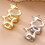 Mondsieraden Holle stervorm kostuumaccessoire Geschikt-Zilver 5