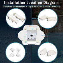 Pool Cleaner Parts Kit for , for Navigator, for Arneson, Pool Vac , Pool Vac Ul Terra Pool Cleaner Aners