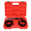 Universal Piston Ring Compressor Set with 6 Band Sizes for Auto Maintenance 1