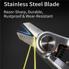 Multi-Functional Fishing Pliers, Stainless Steel & Aluminum Alloy Scissors