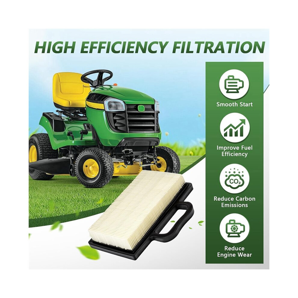 499486S Air Filter For Briggs And Stratton 18-26 Intek V-Twins Engine Riding Lawn Mower Tractor 4714207587412