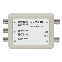 Oscilloscope USB Wi-Fi Double Bande Fosc53C-DW - Outil de Maintenance et de Réparation pour la Détection Synchrone de Signaux à 5 Canaux